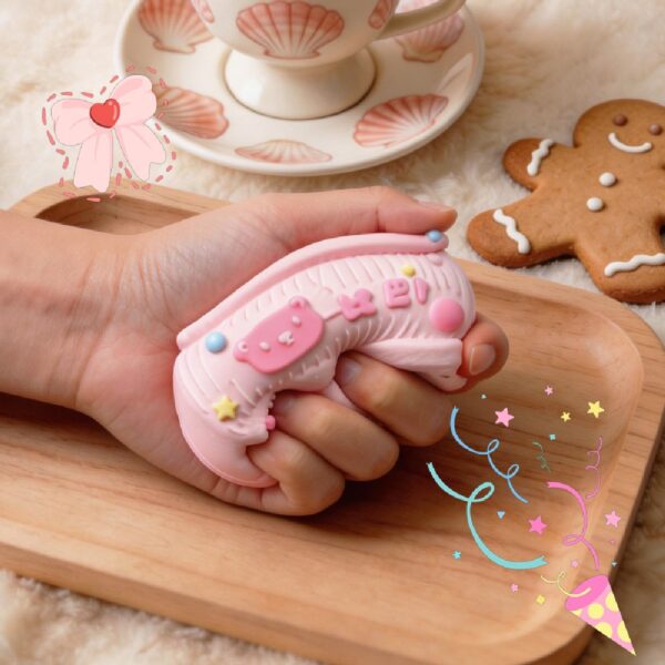 Kids love soft squeezable toys because they’re safe and fun